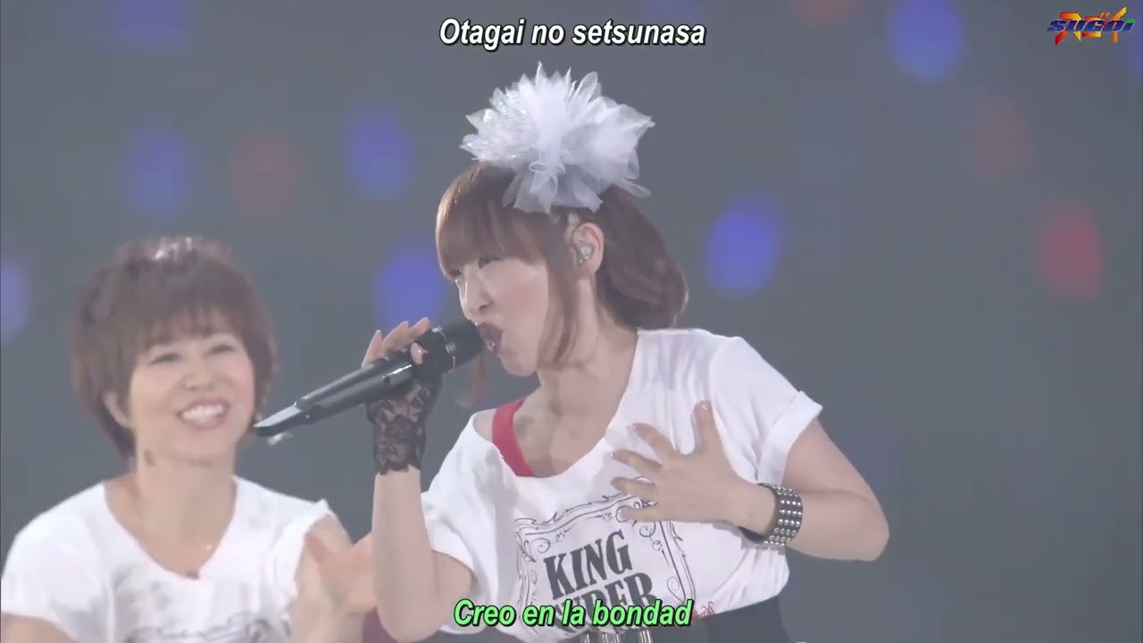 Rhythm emotion - Atsuko, Chihi, Hiroko Moriguchi, Nana Mizuki & Yumi Matsuzawa (vivo, sub. esp.)