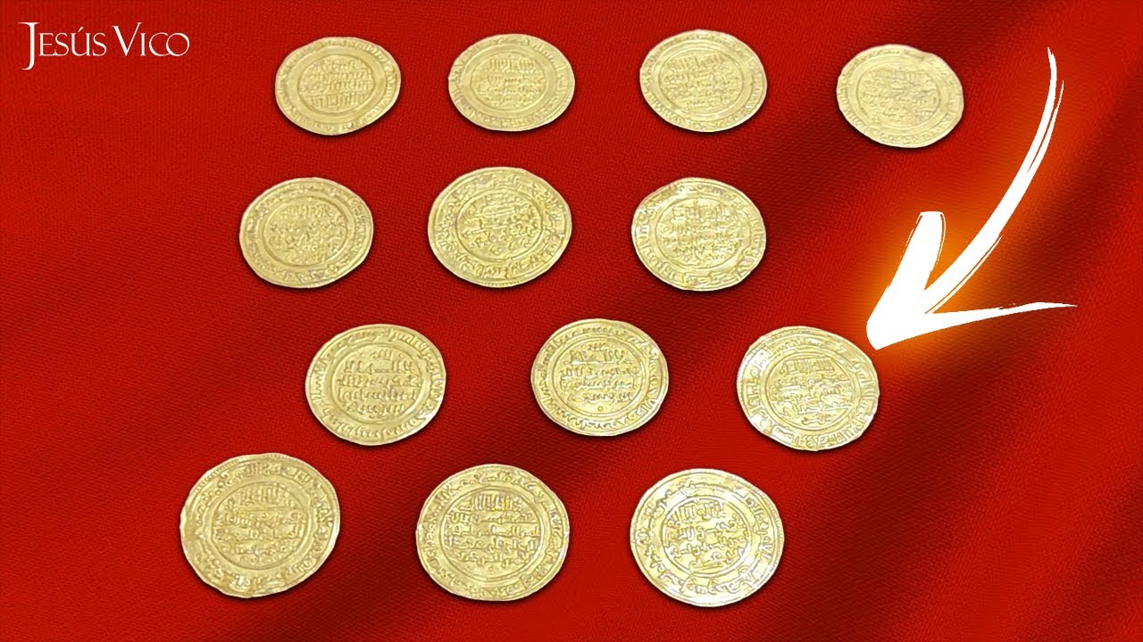 Dinares almor&aacute;vides en la subasta de Jes&uacute;s Vico | colecci&oacute;n Jorge de Navascu&eacute;s