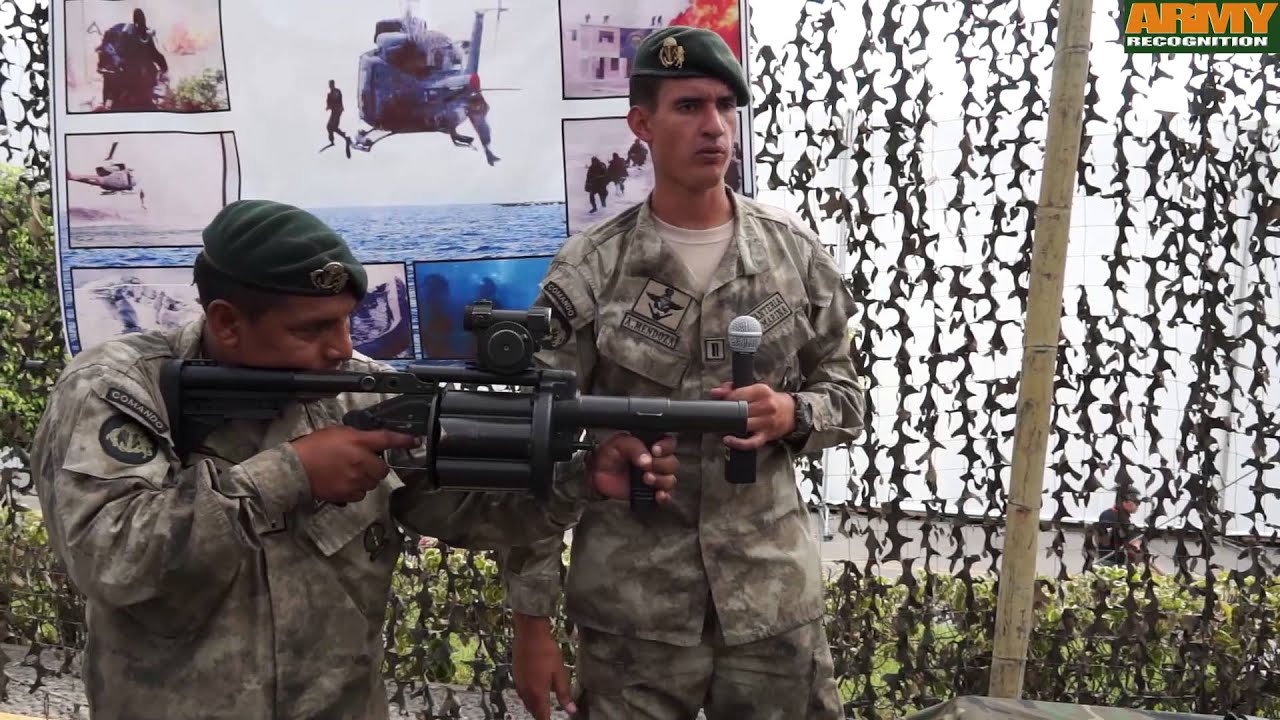 Commando Naval Infantry Peru Peruvian Navy military combat equipment SITDEF 2015 Lima Peru