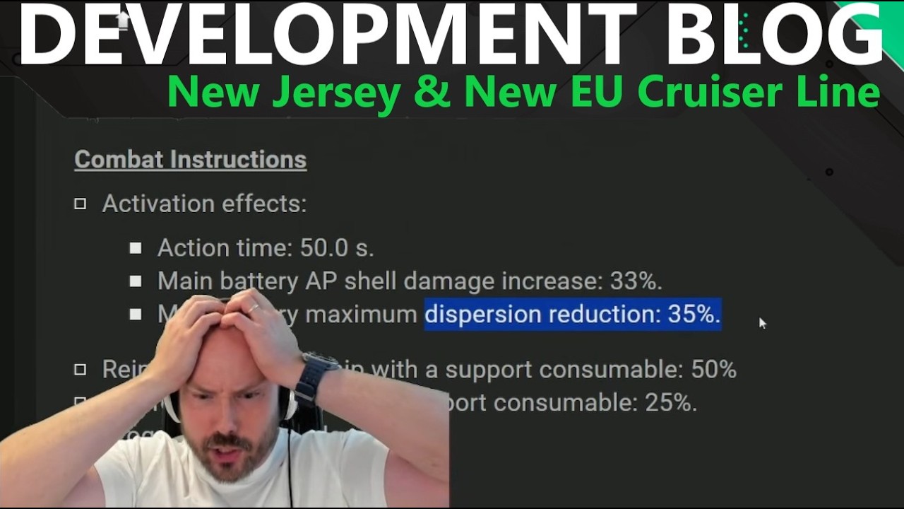 Development Blog - New Jersey & New EU Cruiser Line