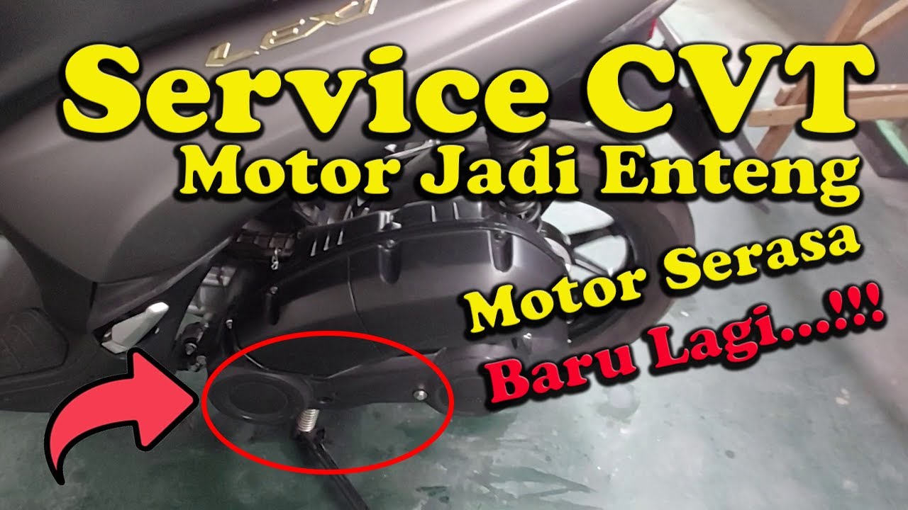 Service Sendiri CVT Yamaha Lexi 125💥 | Bongkar CVT Motor Matic🔥|Motor Seperti Baru Lagi😍