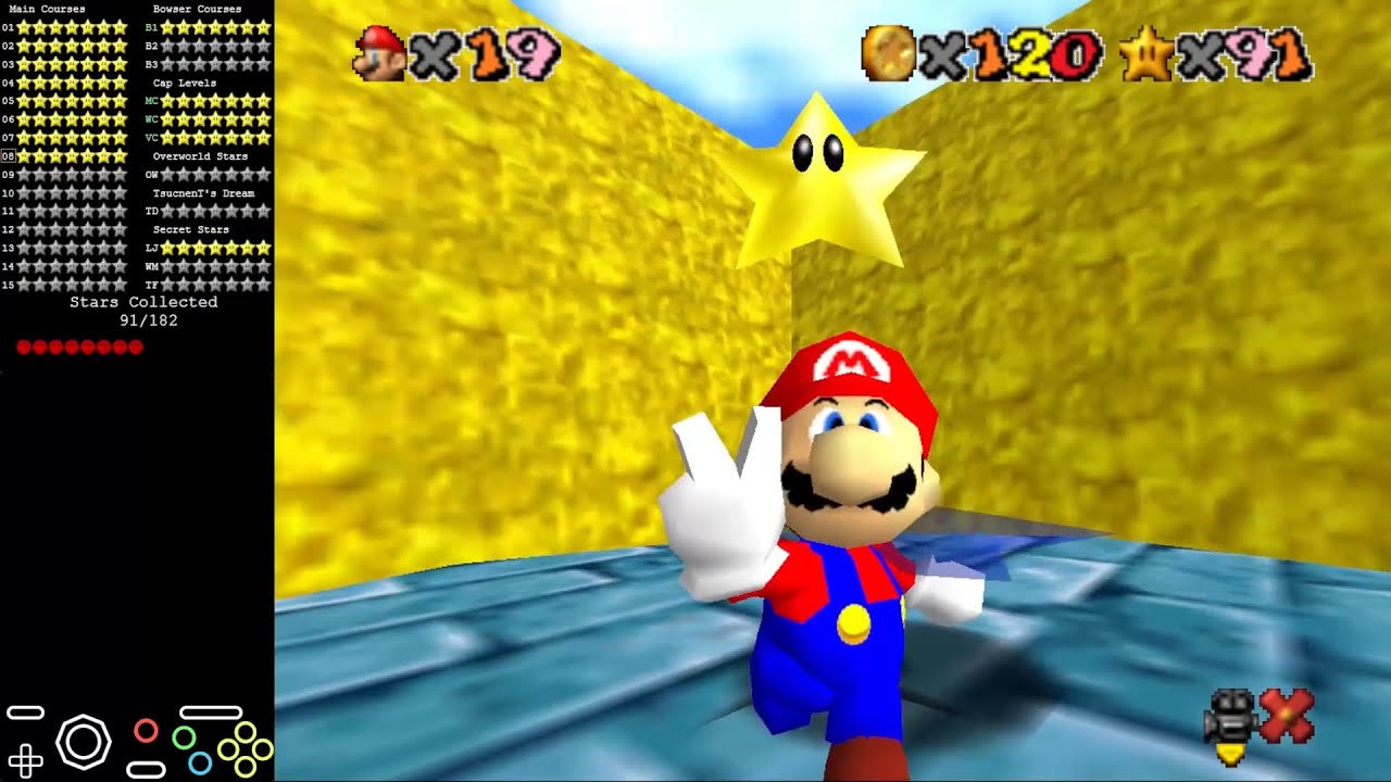 Super Mario Treasure World - [C8]Toasted Coast(Savestateless)