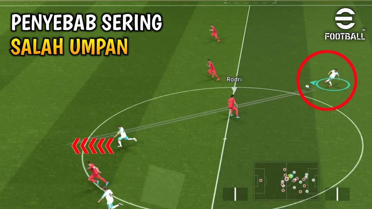 Pakai Cara ini 😱 PASSING Jadi Cepat & akurat eFootball 2025 Mobile [No Delay]