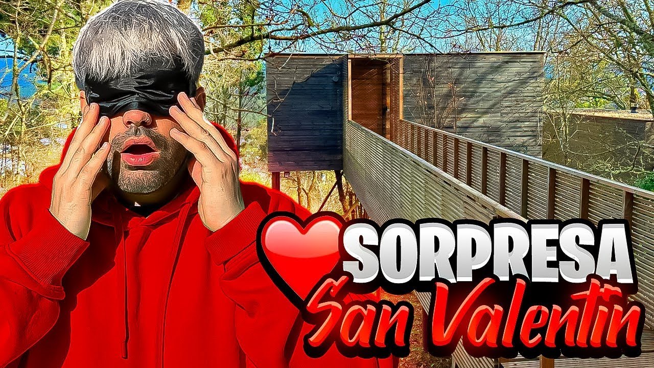 ASÍ SORPRENDÍ A MI NOVIO POR SAN VALENTÍN!!