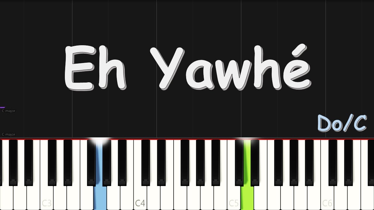 Adorons l'Eternel - Eh Yawhé | EASY PIANO TUTORIAL BY Extreme Midi