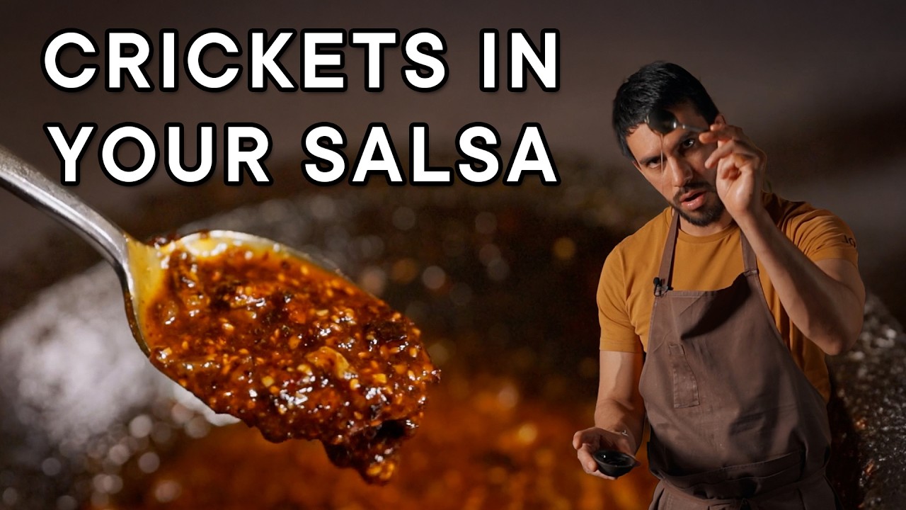 Why the Best Salsa has Crickets - Chef Santiago Lastra from Kol