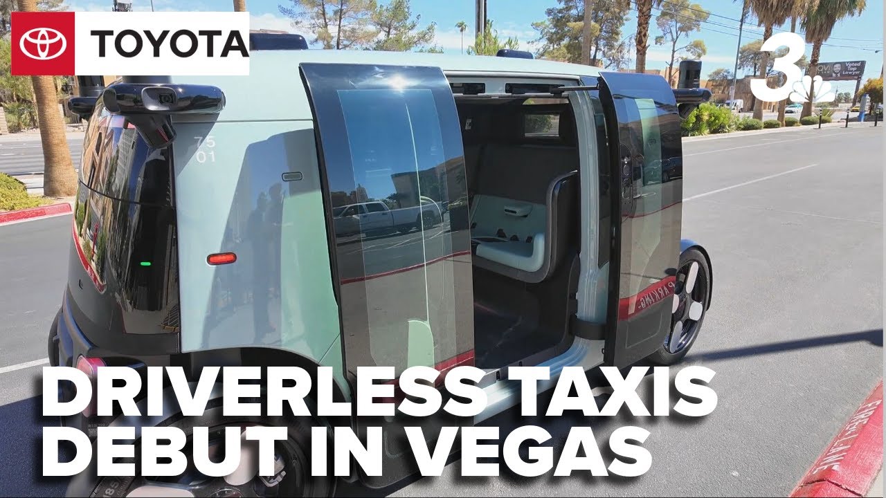 Driverless taxis debut in Las Vegas, offering free rides