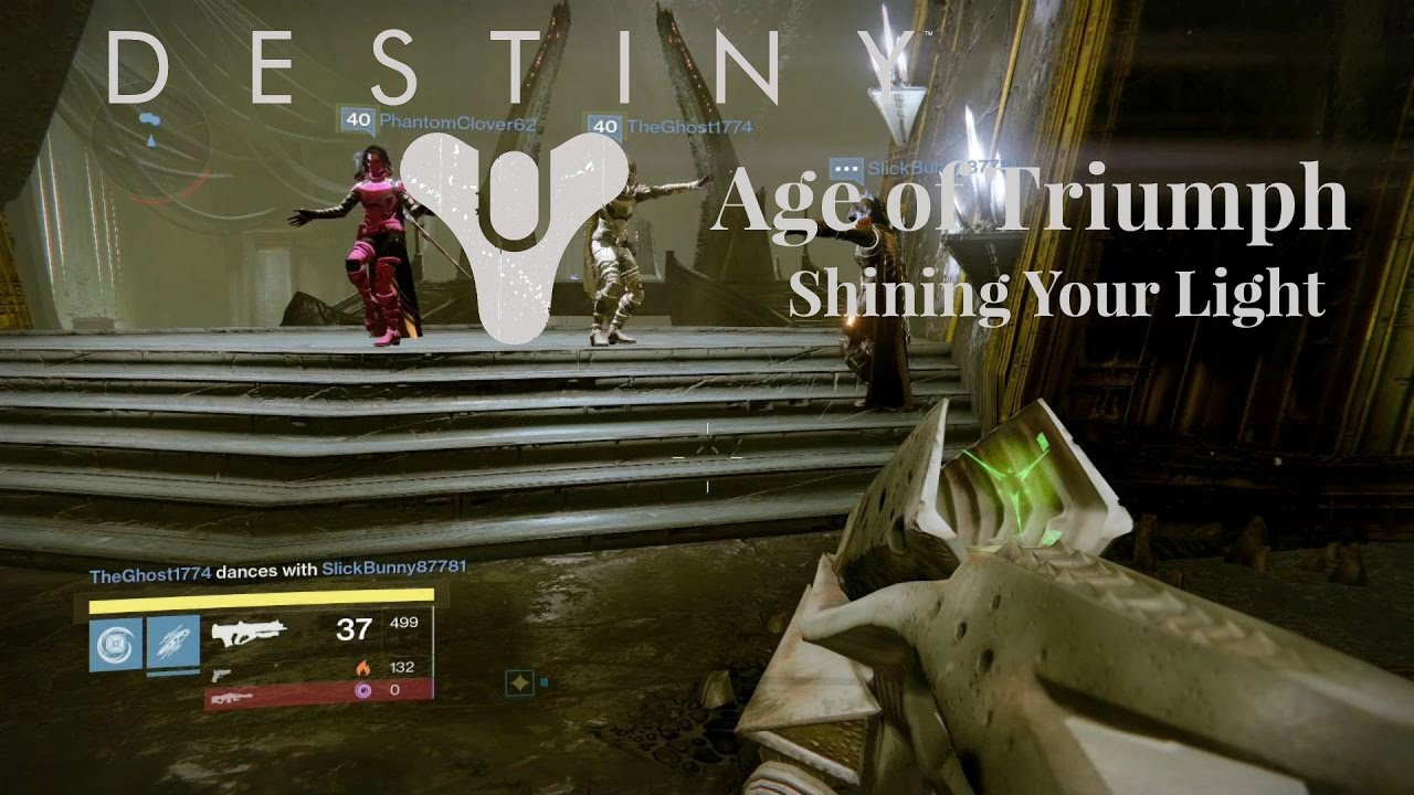 Destiny Playthrough | Hunter | Age of Triumph Quest | Part 3 : Shining Your Light