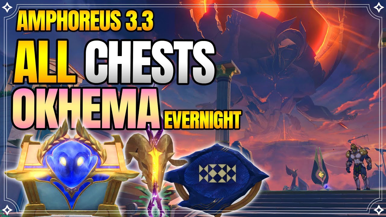 All Treasures in ''Fallen Twilight City'' Okhema - Amphoreus 3.3 |【Honkai: Star Rail】