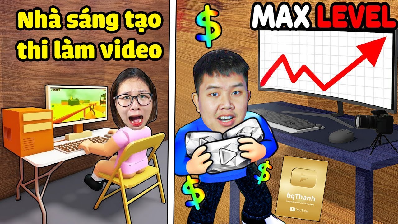 Thi làm video trở thành nhà sáng tạo nội dung Youtuber nổi tiếng nhất !? bqThanh 1 Tỷ Follow Ốc Flop