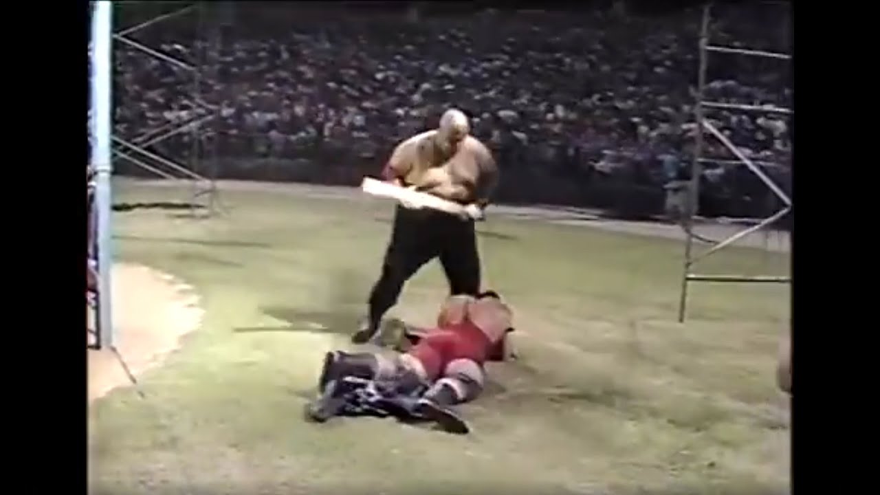 Abdullah the Butcher vs Steve Strong 80s