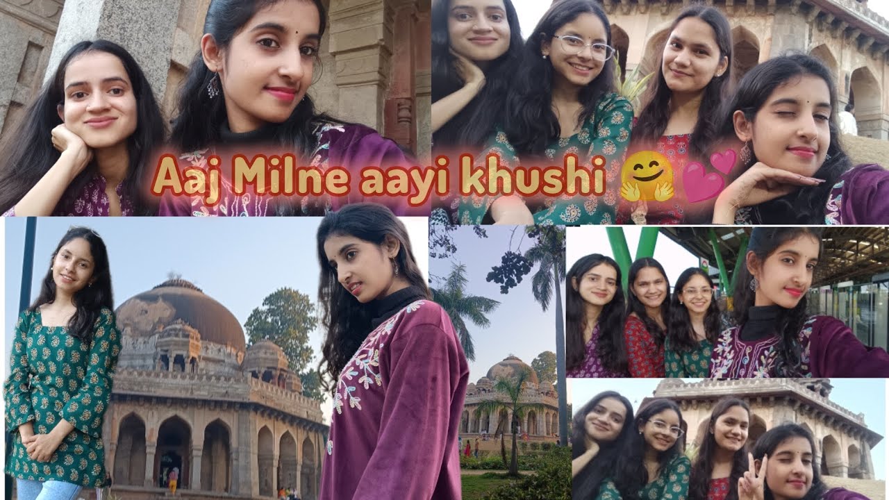 Aaj mujhse Milne Aayi khushi 🤗💕|| Sath me Ghumne Gye Lodhi Garden❤️||