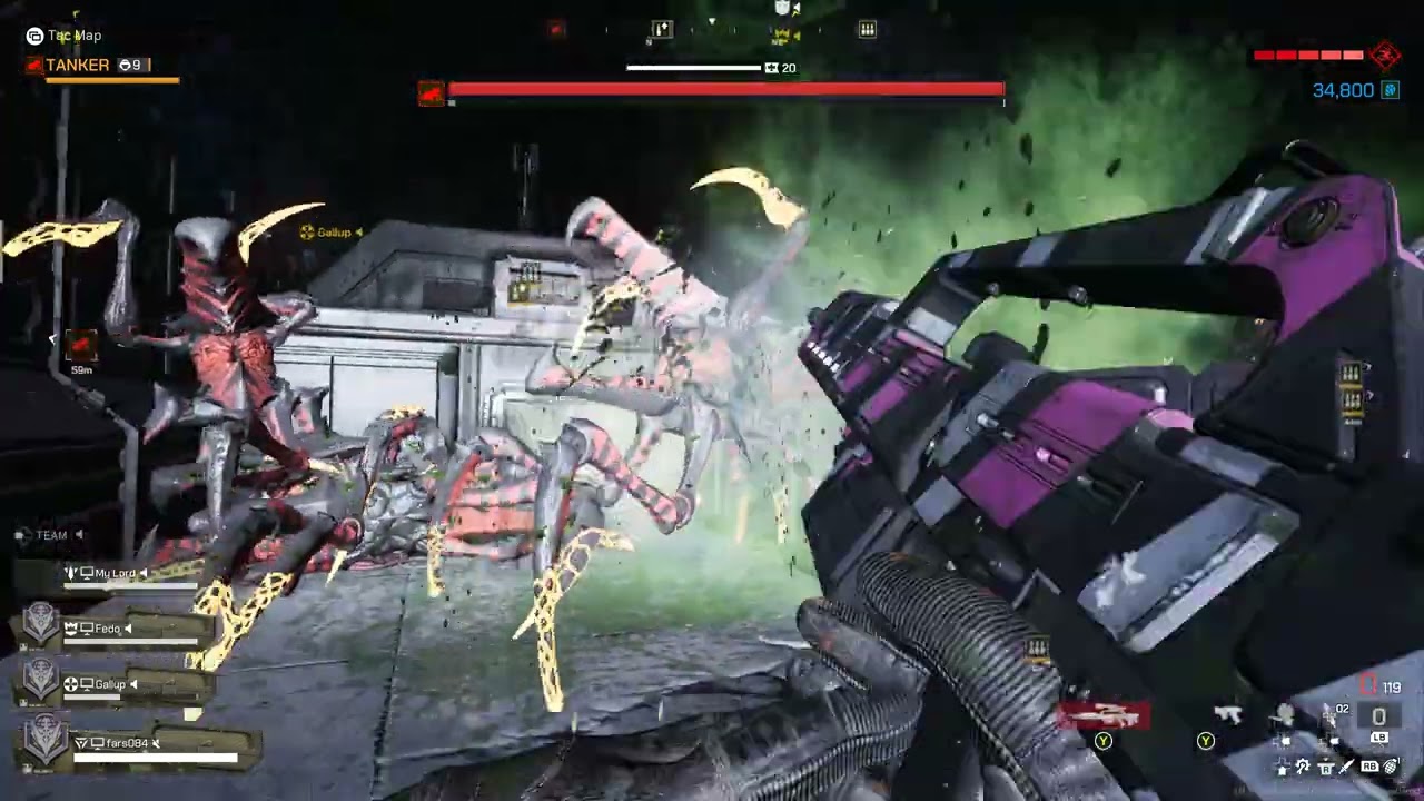 Battlerifle | Agni AAS | Starship Troopers : Extermination v1.9.1 Hard Difficulty