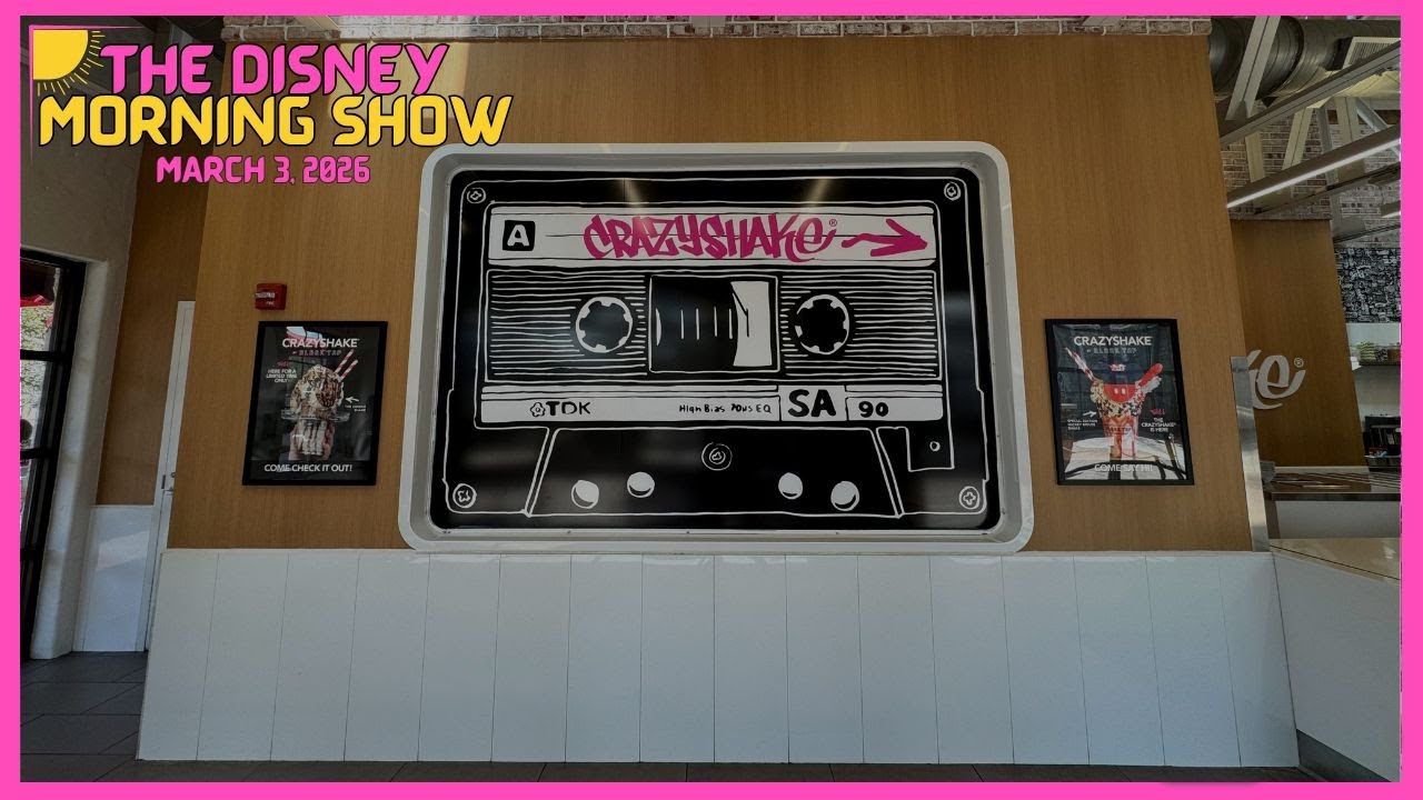 The Disney Morning Show - March 3, 2026 (CrazyShakes, Zootopia 2, Pressed Pennies, and More)