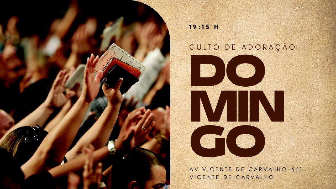 CULTO DE DOMINGO ! 08/02/2026