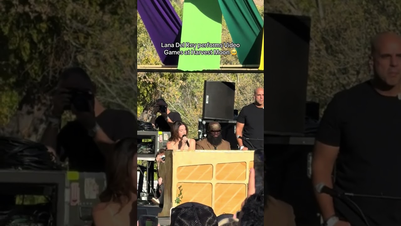 Lana & Byron Back Together Performing VIDEO GAMES At Harvest Moon