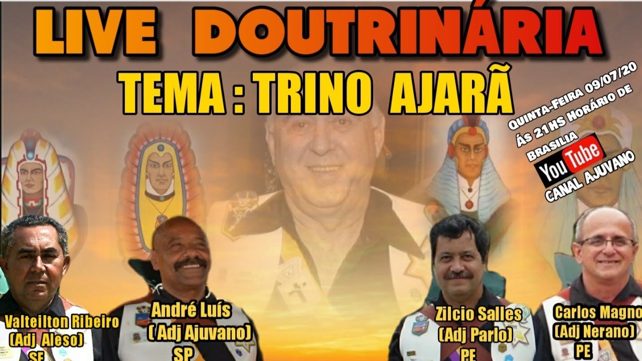 LIVE DOUTRINÁRIA 029 (09-JUL-20) - TRINO AJARÃ