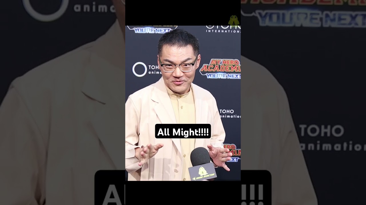 All Might Japanese Voice Actor Kenta Miyake Does His Catchphrase