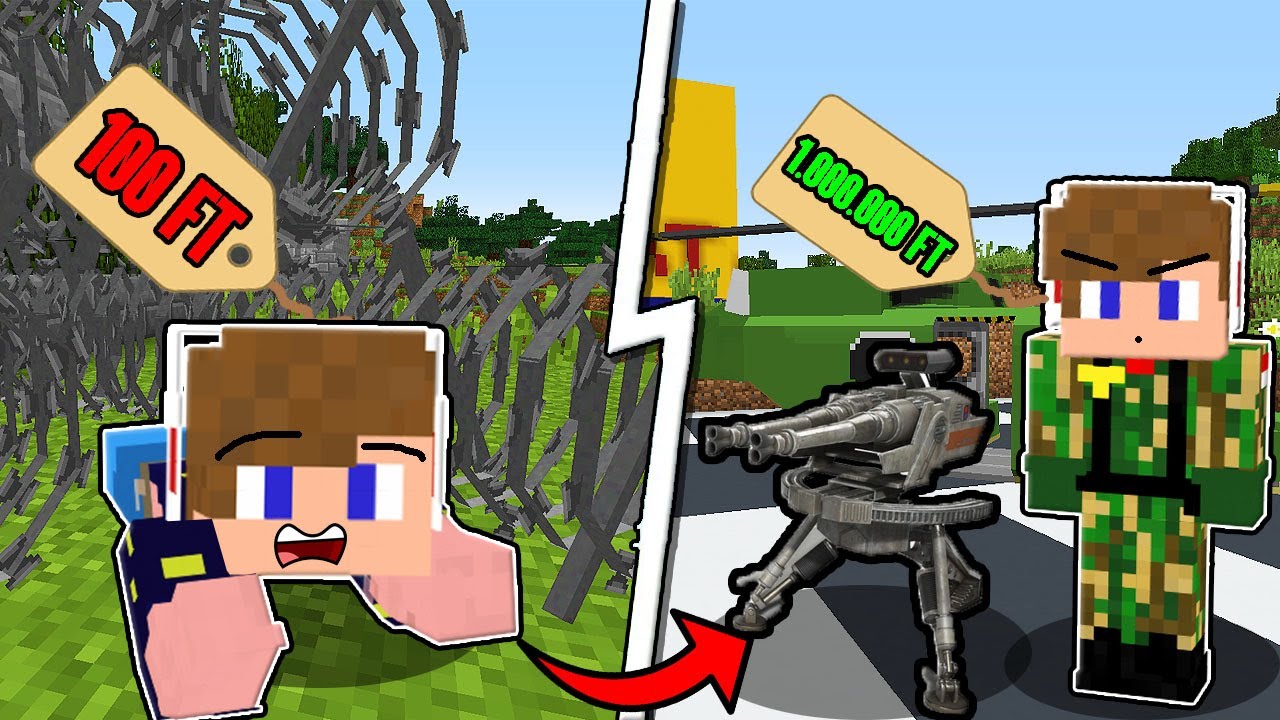 OLCS&Oacute; VS DR&Aacute;GA KATONA LETTEM A MINECRAFT-BAN! 😱