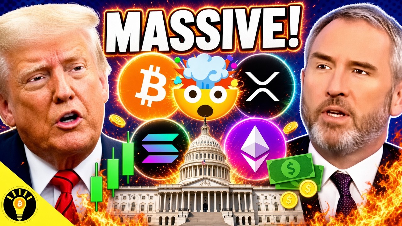 БОЛЬШАЯ ПРИБЫЛЬ! БИТКОИН РАСТЕТ, ЦЕНЫ НА XRP, ETHEREUM И SOLANA ИДУТ ВВЕРХ! ВАЖНАЯ ВСТРЕЧА В БЕЛО...