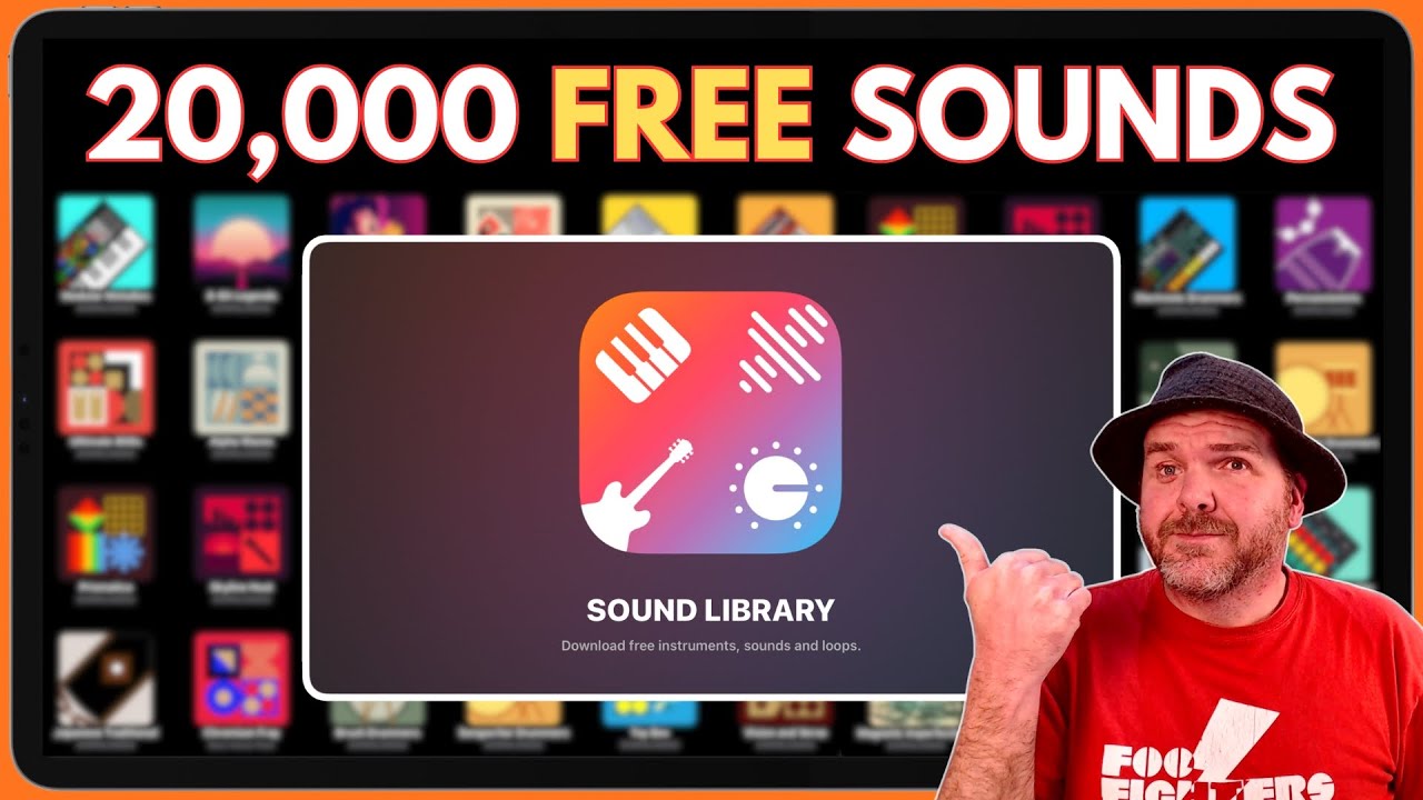 БЕСПЛАТНАЯ звуковая библиотека GarageBand (полное руководство)