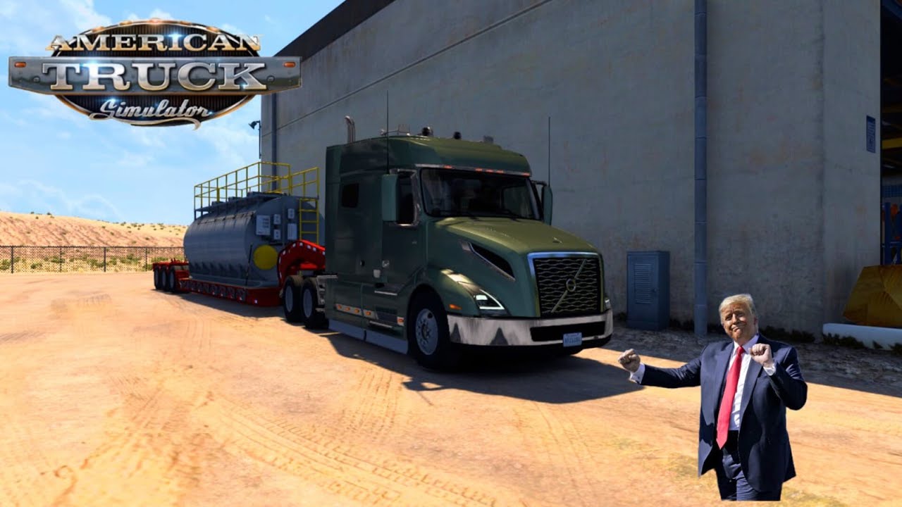 Through the Arizona Desert | American Truck Simulator Gameplay No Commentary