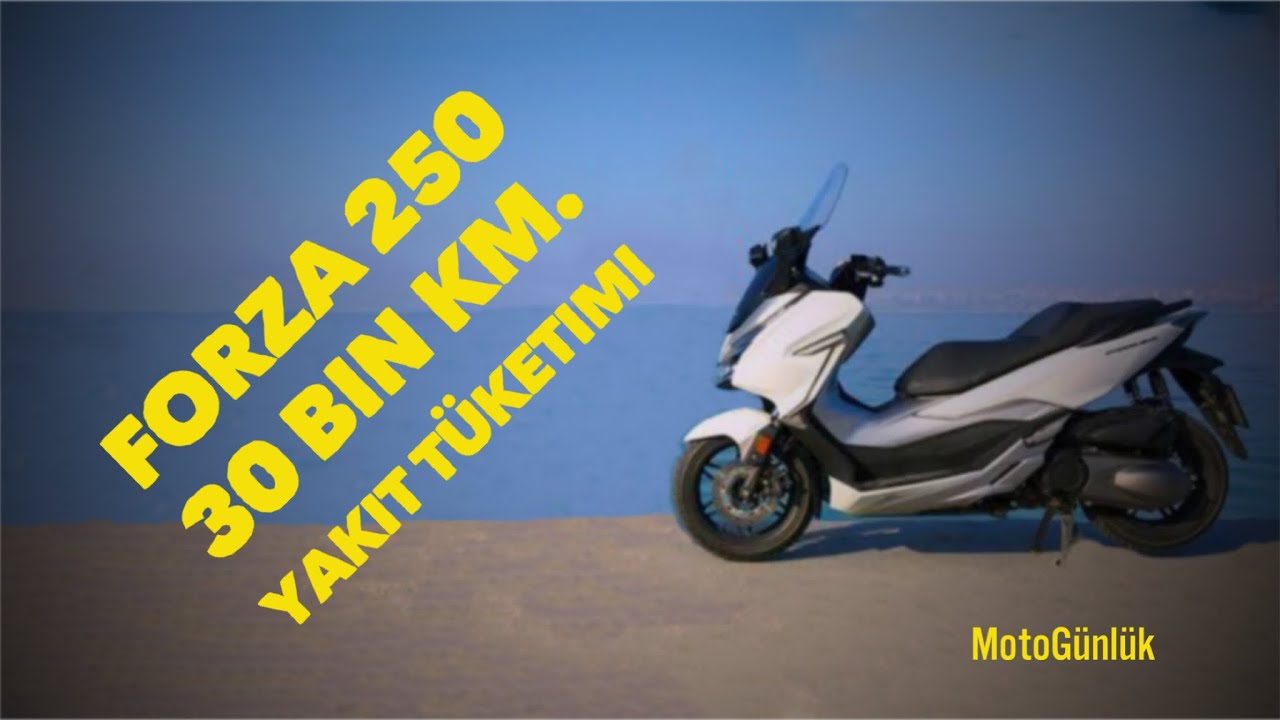Forza 250 Vlog/ Yakıt Tüketimi #vlog #hondaforza250 #yakıttasarrufu