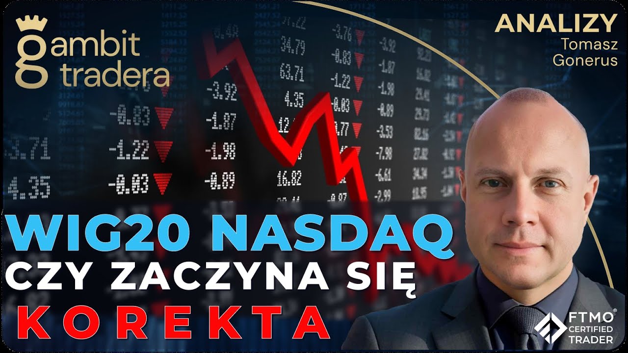 WIG20 & NASDAQ - Indexy przed korektą? Trzeba bardzo ostrożnie - Analizy