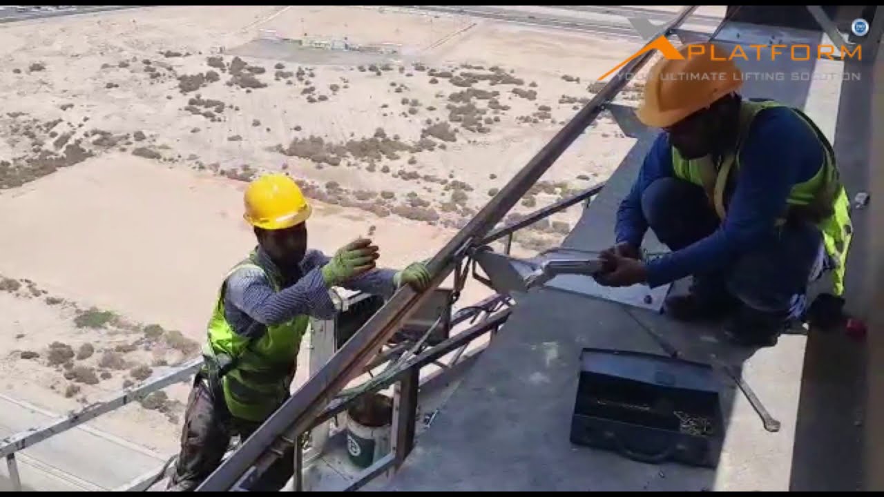 Installation of BMU Monorail System | Jeddah Gate Hotel | KSA - 2020