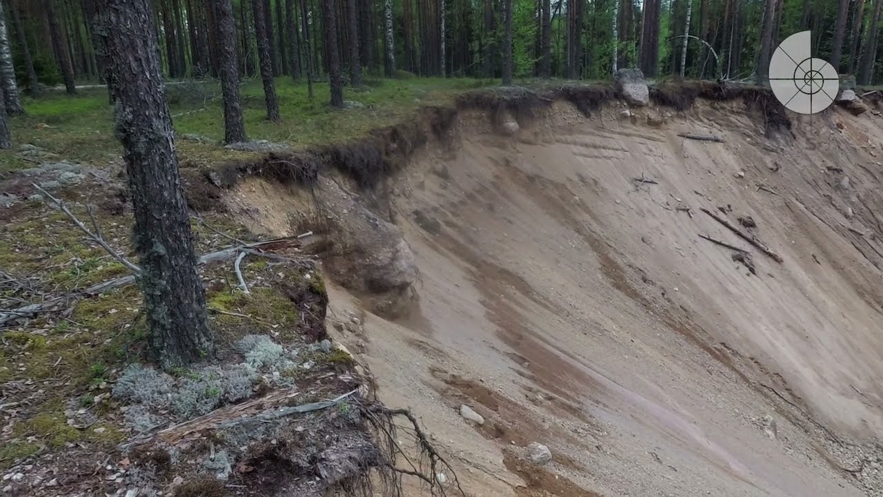 Озовая гряда в Вещево