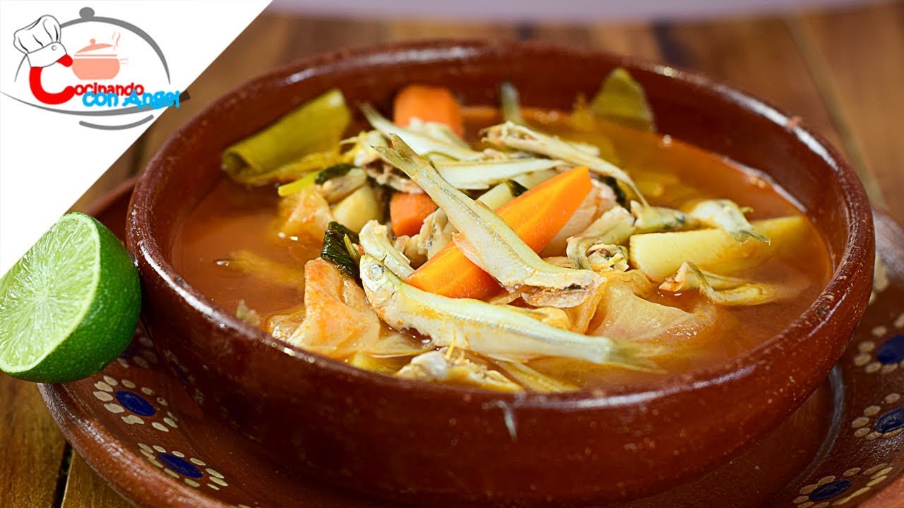 Caldo de Charal Estilo Michoacán