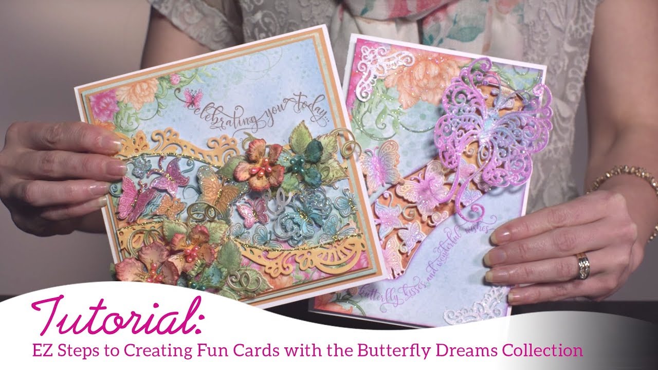 EZ Steps to Creating Fun Cards with the Butterfly Dreams Collection