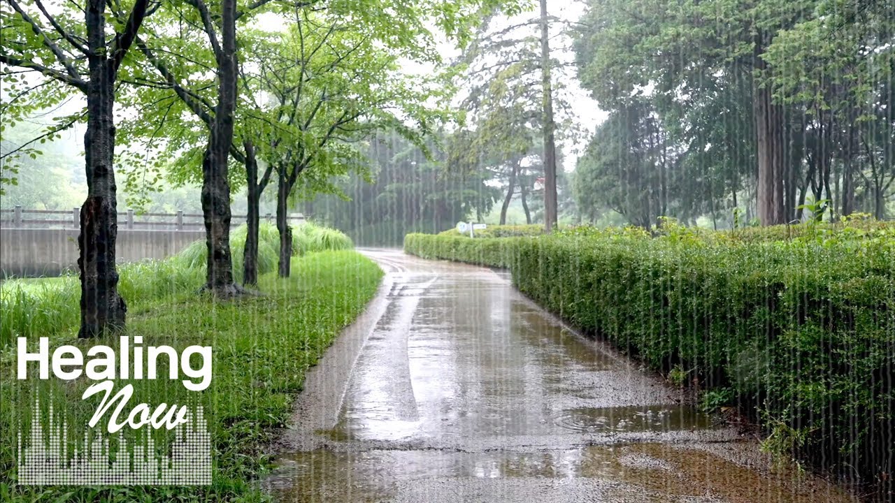 Если не можете уснуть, засыпайте под звуки дождя, доносящиеся с прогулочной дорожки.