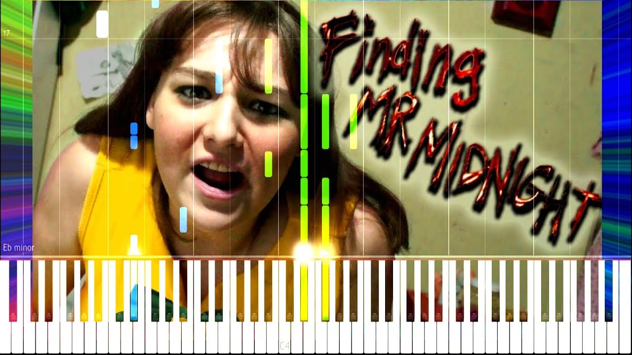 Fran Bow: Finding Mr. Midnight - Random Encounters [Synthesia Piano Tutorial]