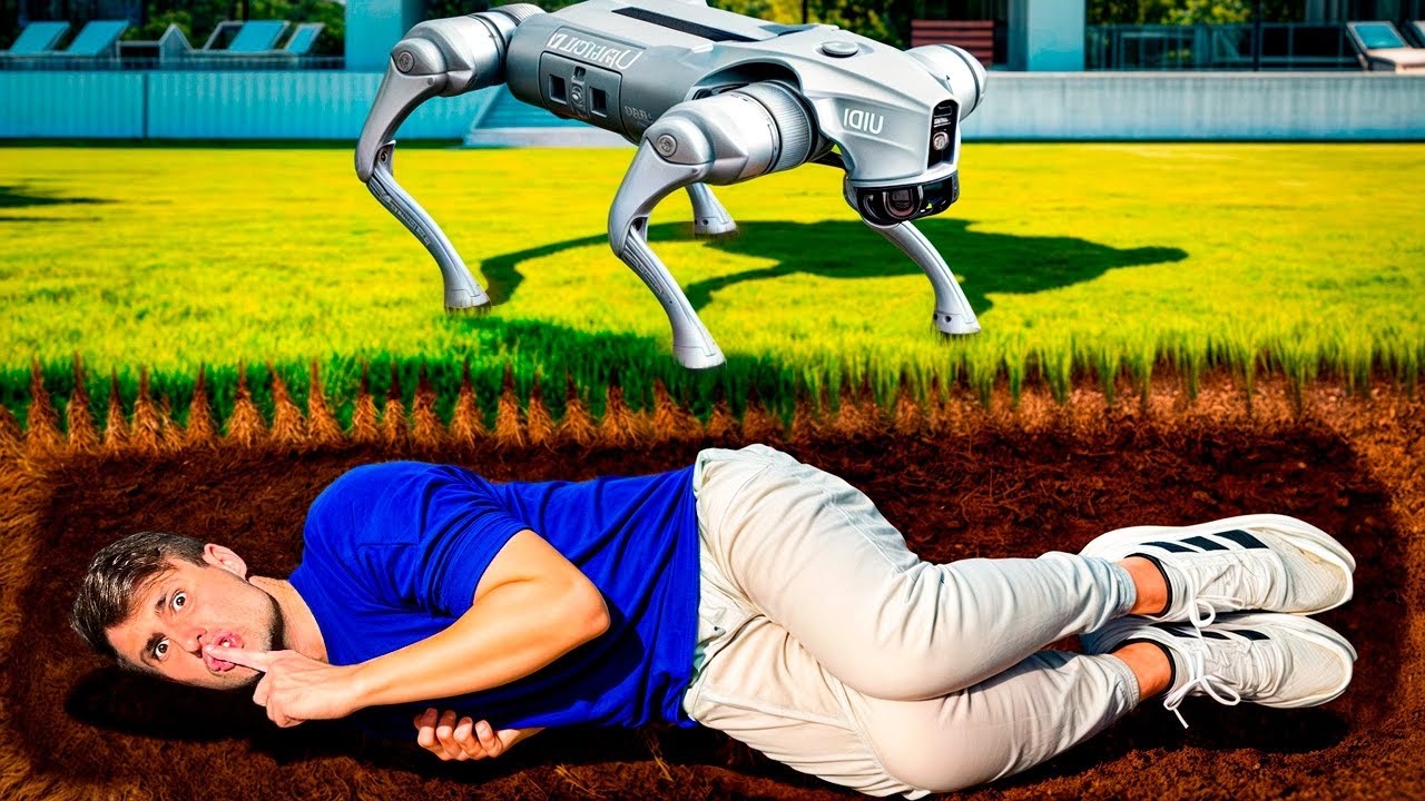 ESCONDE-ESCONDE COM CACHORRO ROBÔ DE R$50MIL