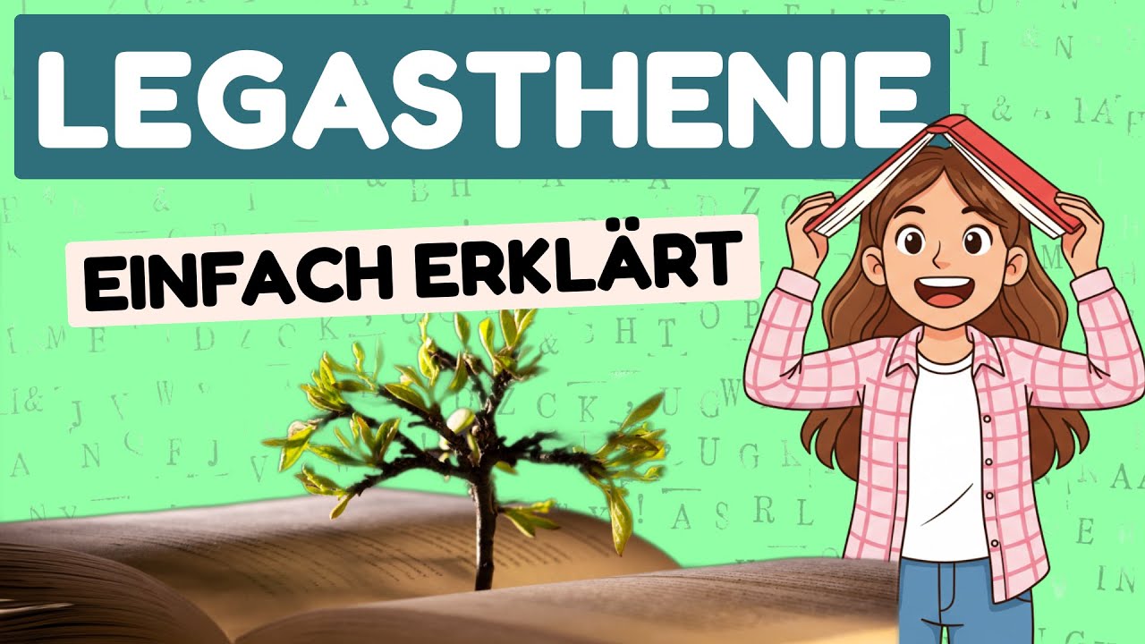 Lese-Rechtschreibschwäche / Legasthenie | LRS einfach erklärt