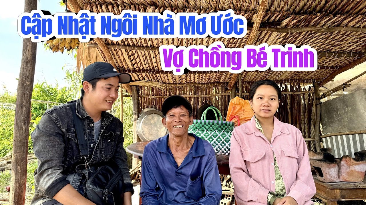 Ngôi nhà mơ ước Vợ Chồng Bé Trinh chính thức Khởi Công