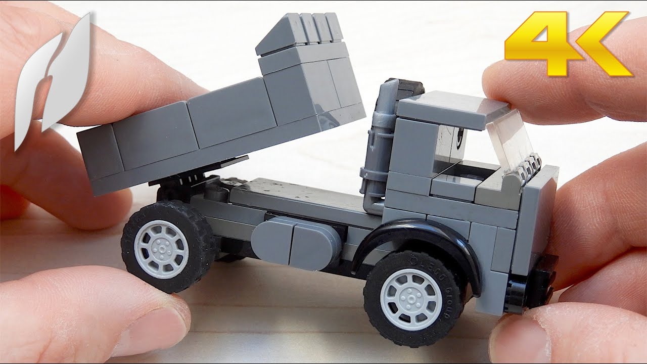 How to Build a Military Dump Truck (MOC - 4K)