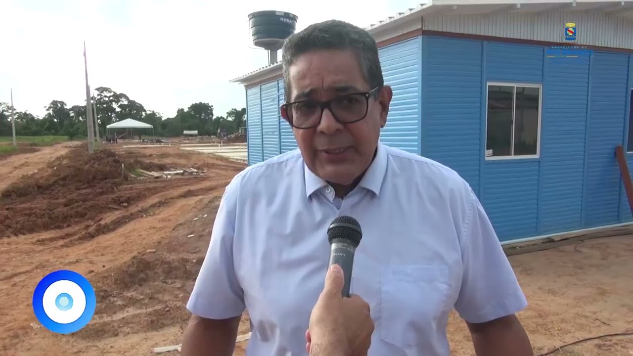 Prefeito de Rio Branco acompanha construção das primeiras casas para famílias em vulnerabilidade
