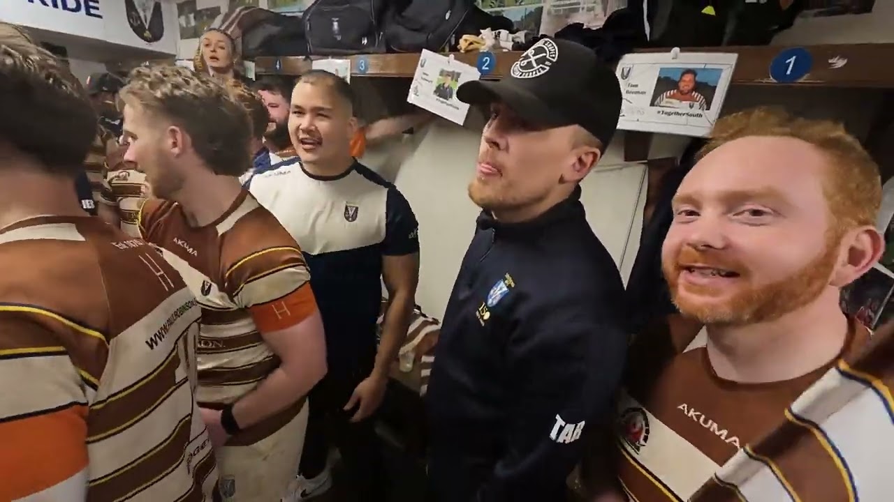 Southend Saxons Changing Room Celebrations