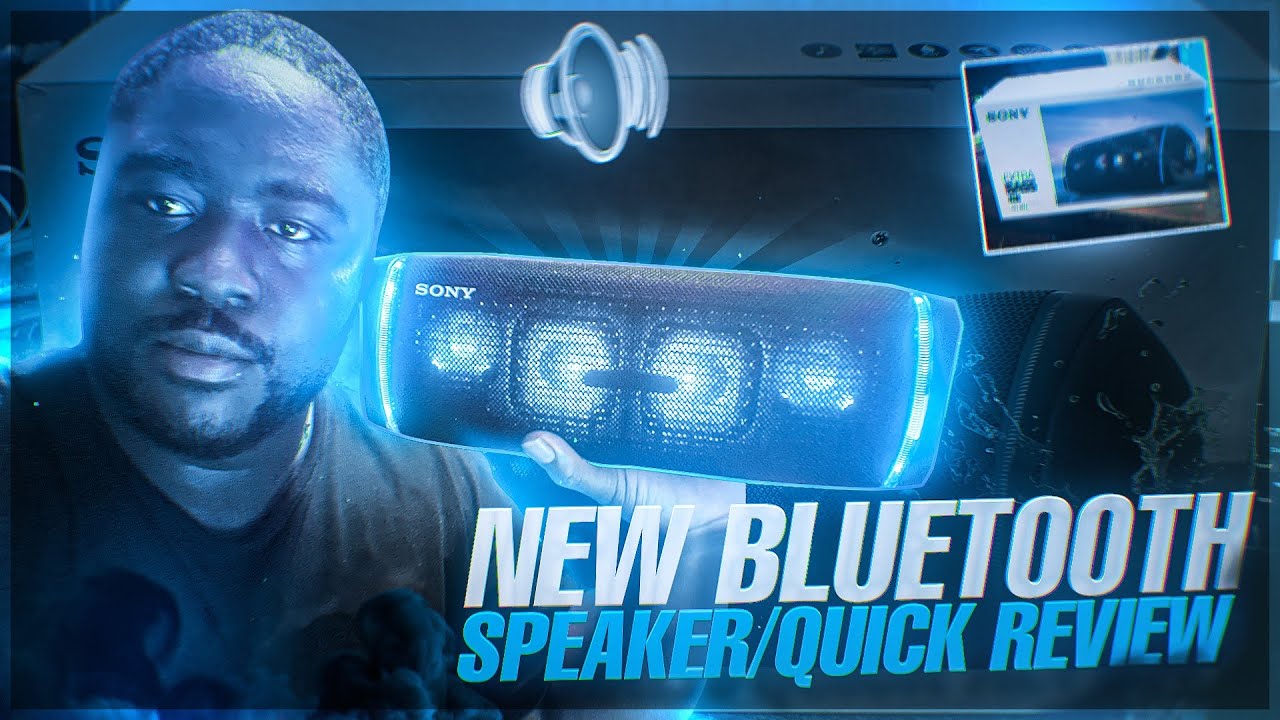 SONY SRS XB43 QUICK REVIEW (NEW BLUETOOTH SPEAKER)