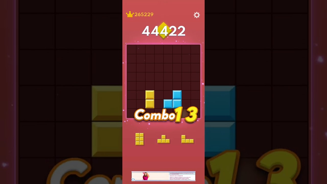 Block Blast gameplay! 