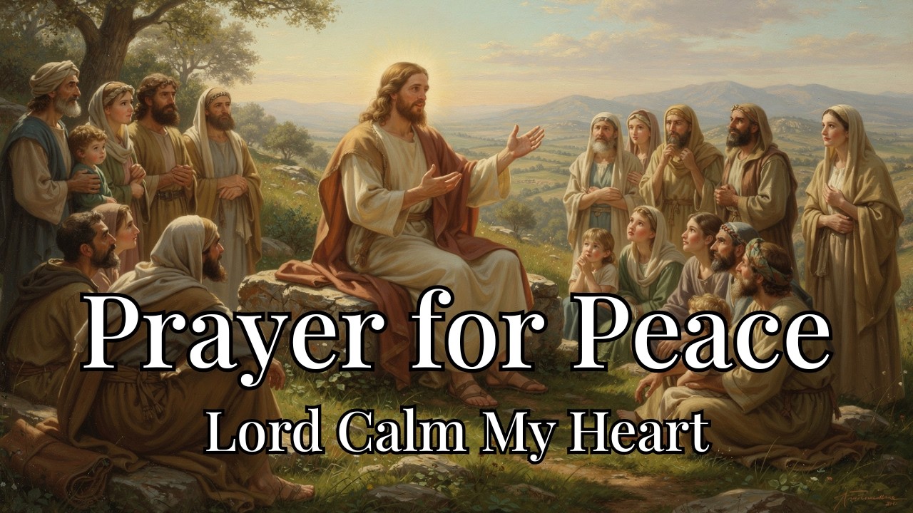 Prayer for Peace – Lord Calm My Heart (Christian Worship Song)