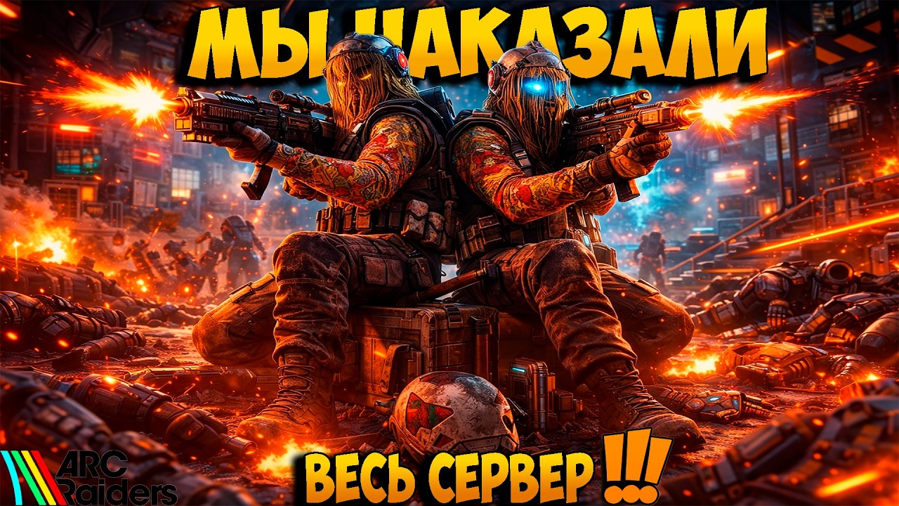 🔥МЫ УНИЧТОЖИЛИ ВЕСЬ СЕРВЕР В ARC RAIDERS✅