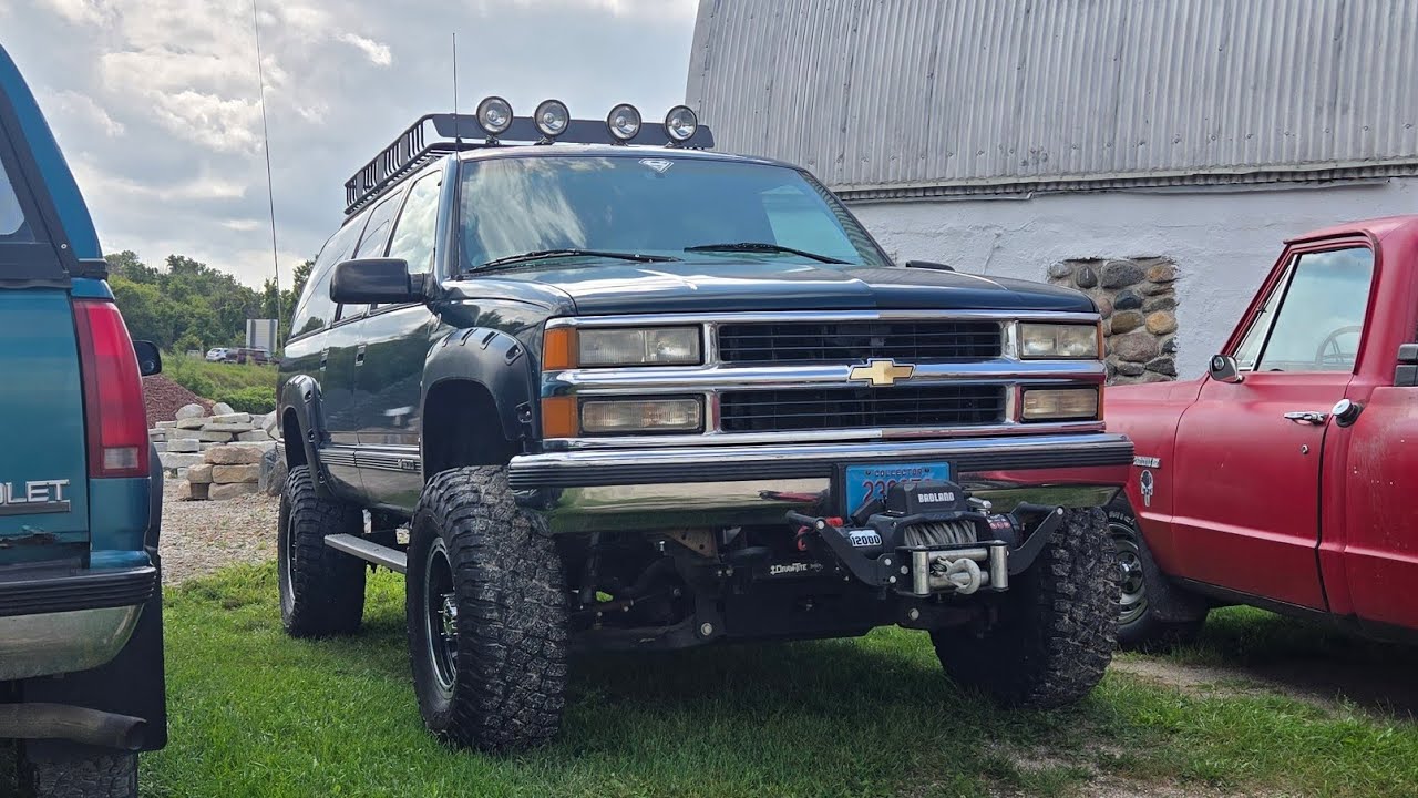 I Installed A 3in Zone Offroad Body Lift On My 1997 Chevy Suburban K1500