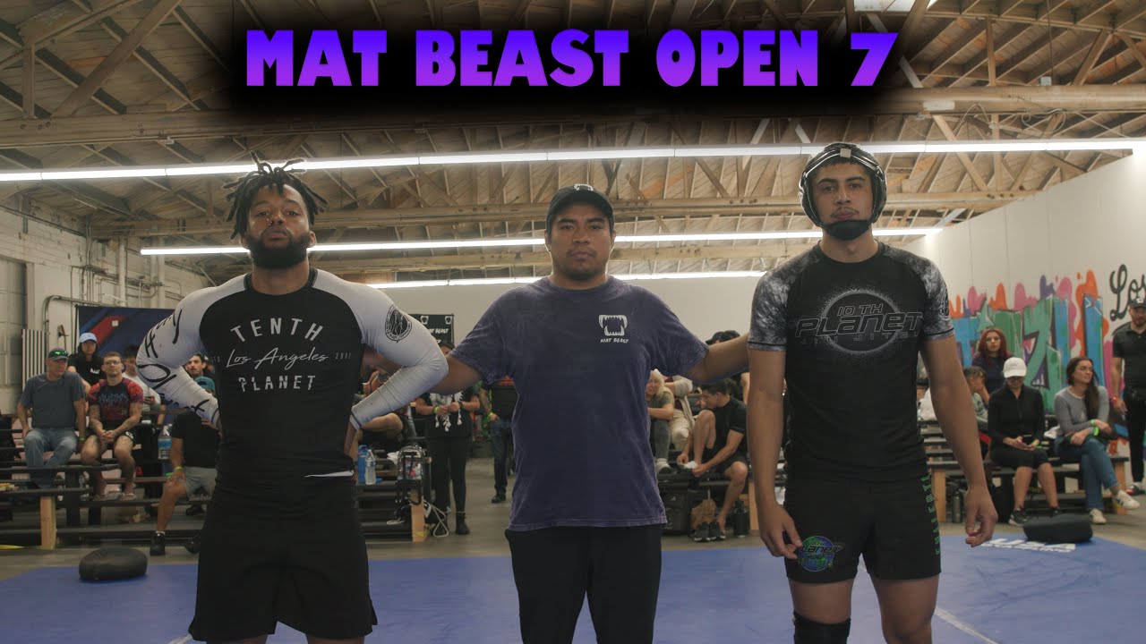 Mat Beast Open 7: NoGi Jiu Jitsu Tournament Beginner -185 Randall Wall vs Zane Meza