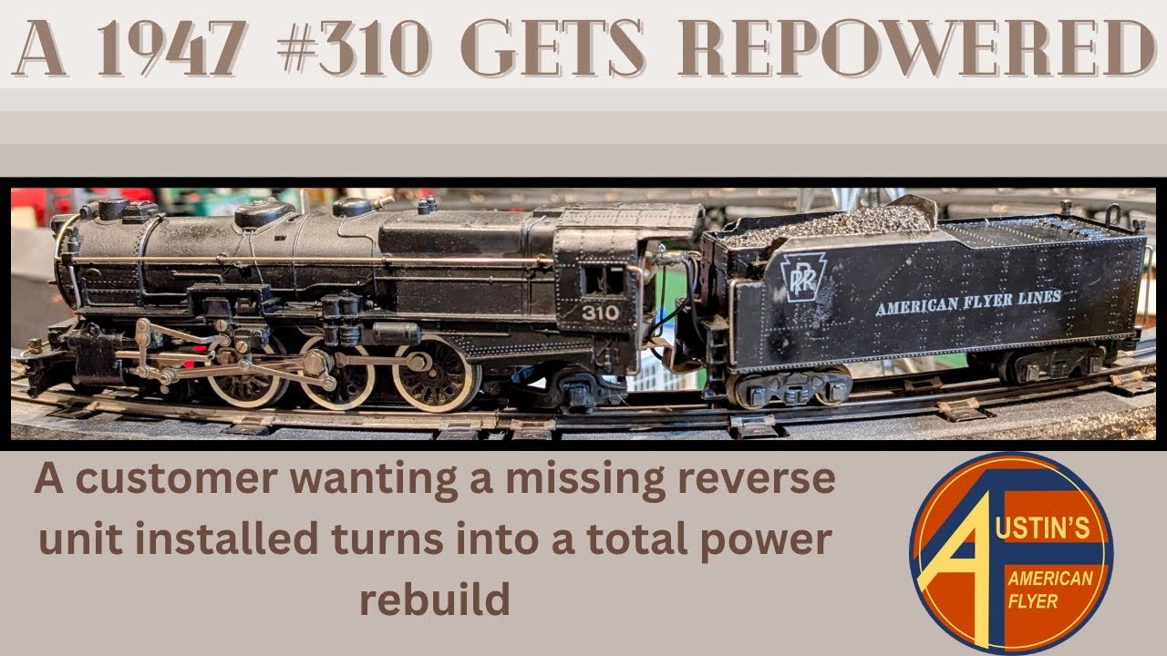 Un-repairing an engine:  A 1947 #310 conversion.