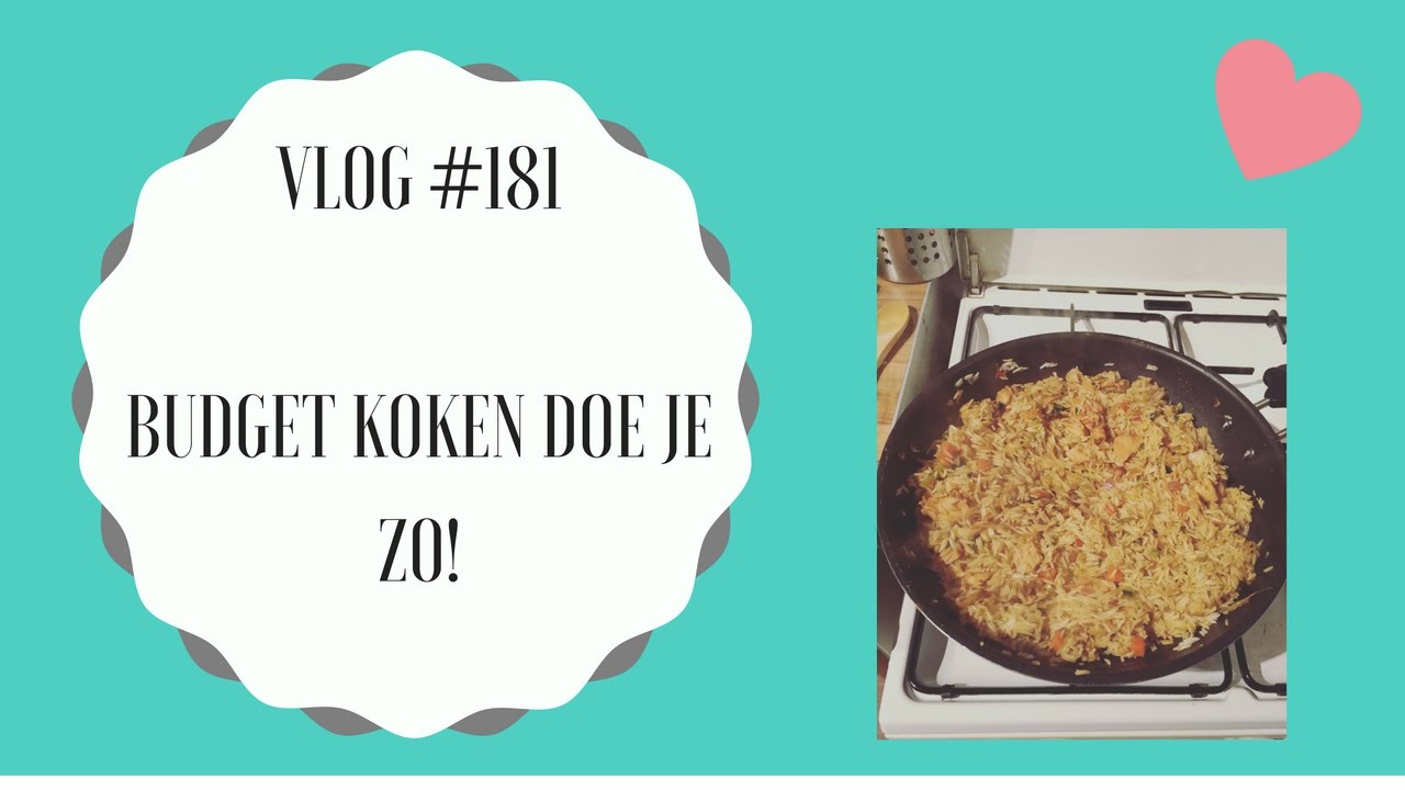 BUDGET KOKEN DOE JE ZO! VLOG  #181