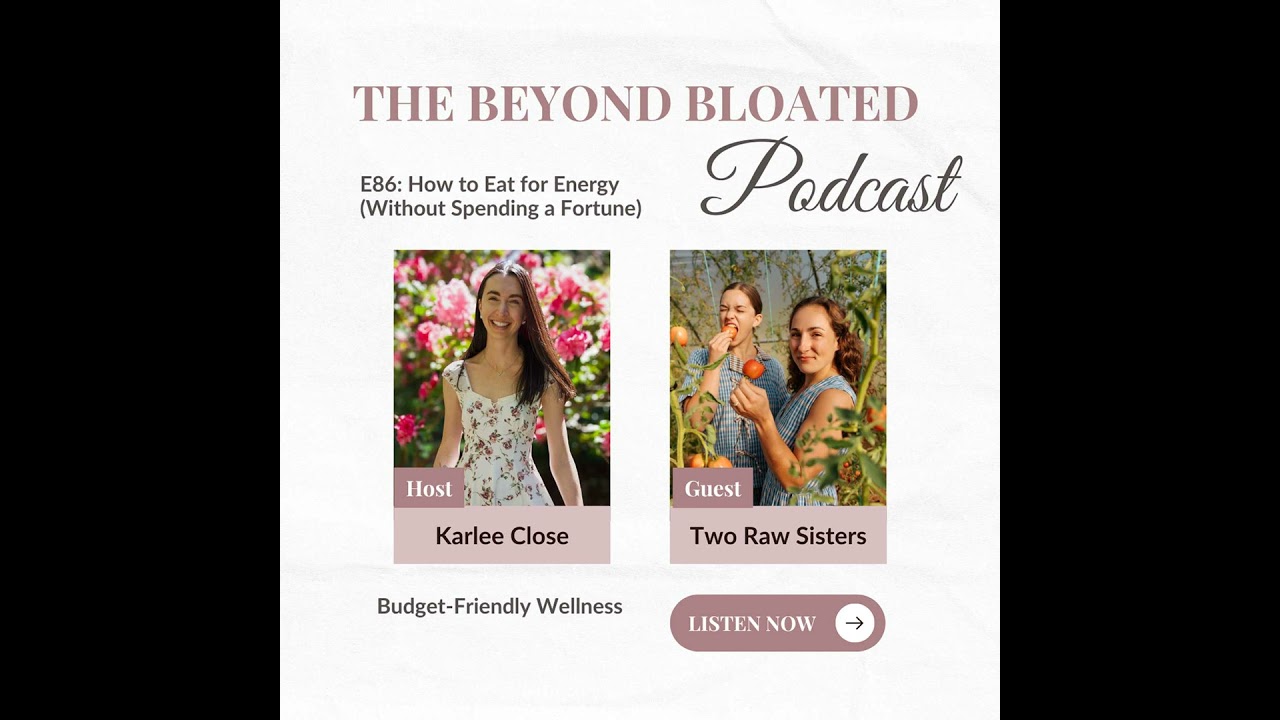 E89: How to Eat for Energy (Without Spending a Fortune): Budget-Friendly Wellness