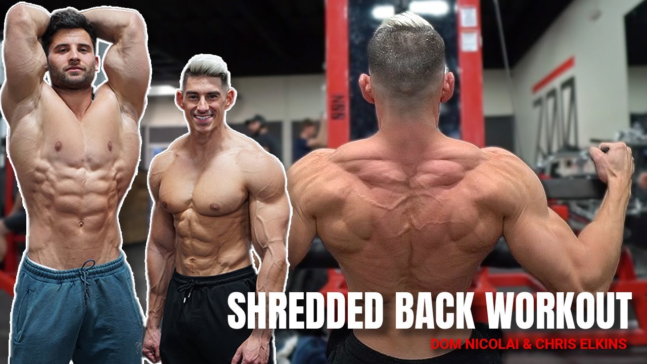 Shredded Back Workout with Dom Nicolai and Chris Elkins